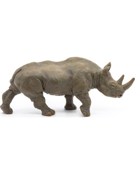 Figura de Juguete Rinoceronte Negro Papo 13.97 cm Detallado Figura de Juguete Rinoceronte Negro Papo 13.97 cm Detallado