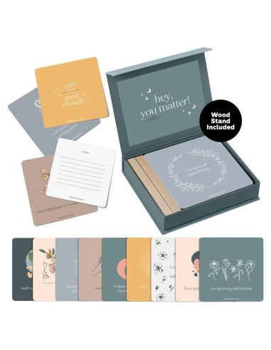 Tarjetas de Afirmación ThreeKin - 30 Mensajes Positivos