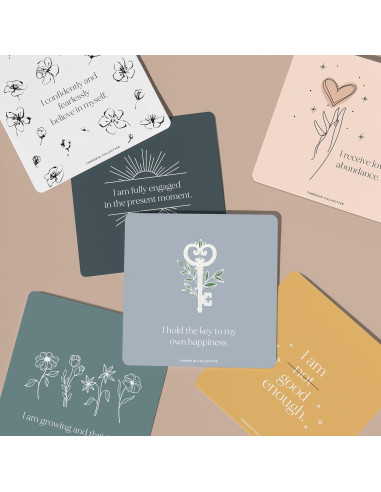 Tarjetas de Afirmación ThreeKin - 30 Mensajes Positivos