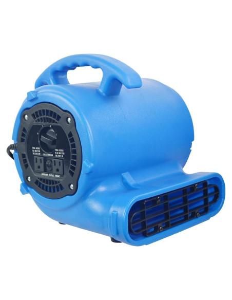 Ventilador de Piso BloTek 1/2hp 2800 CFM Azul Ventilador de Piso BloTek 1/2hp 2800 CFM Azul