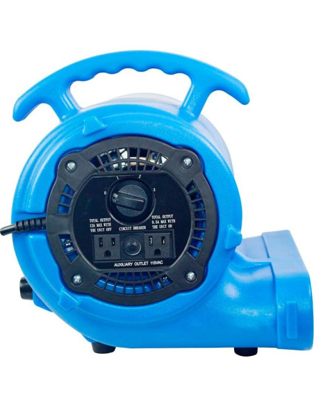 Ventilador de Piso BloTek 1/2hp 2800 CFM Azul Ventilador de Piso BloTek 1/2hp 2800 CFM Azul