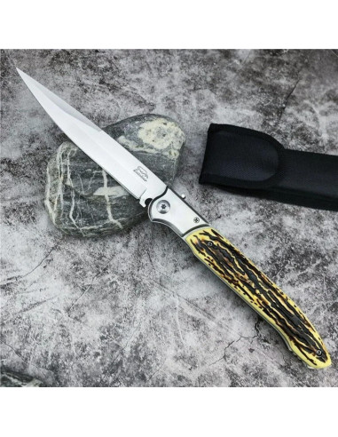 Cuchillo Plegable Grande Geegift 30.48 cm Acero Inoxidable