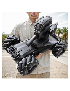 Coche RC V997 Monster 4X4 con Ruedas Mecanum y Programación