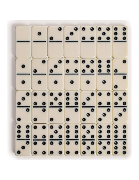 Juego de Dominó Doble 6 Jumbo 28 Fichas Yellow Mountain Juego de Dominó Doble 6 Jumbo 28 Fichas Yellow Mountain