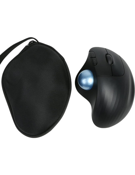 Funda Dura co2CREA para Logitech Ergo M575S M570 15x12cm Funda Dura co2CREA para Logitech Ergo M575S M570 15x12cm