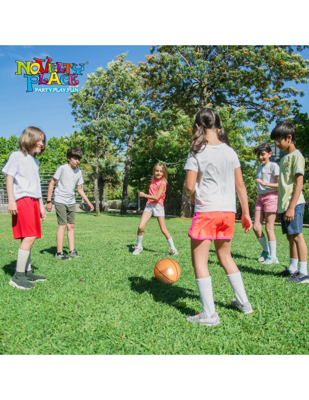 Pelotas de Baloncesto Inflables Novelty Place - Paquete de 3, 30 cm Pelotas de Baloncesto Inflables Novelty Place - Paquete de 3, 30 cm