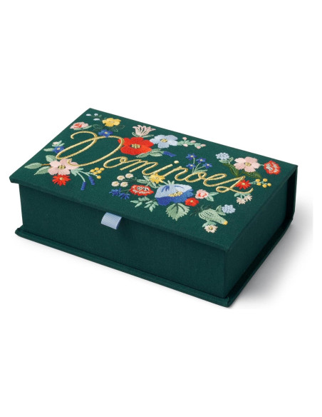 Juego de Dominó Rifle Paper Co. 28 Piezas Campos de Fresas Juego de Dominó Rifle Paper Co. 28 Piezas Campos de Fresas