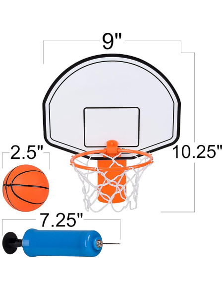 Juego de Baloncesto en Basura ArtCreativity con Pelota y Bomba Juego de Baloncesto en Basura ArtCreativity con Pelota y Bomba