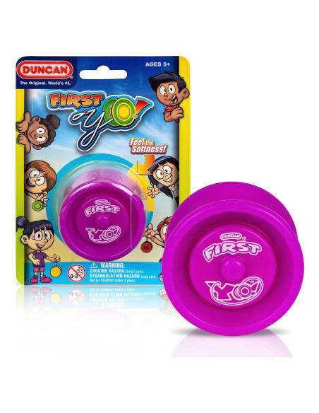 Yo-Yo Duncan Primer Yo! para Principiantes Púrpura/Amarillo Yo-Yo Duncan Primer Yo! para Principiantes Púrpura/Amarillo