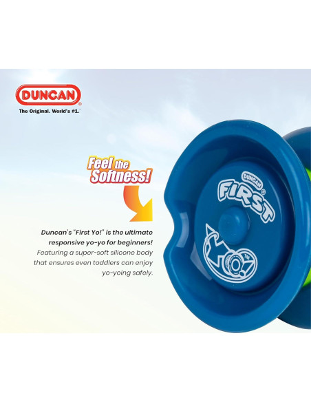 Yo-Yo Duncan Primer Yo! para Principiantes Púrpura/Amarillo Yo-Yo Duncan Primer Yo! para Principiantes Púrpura/Amarillo