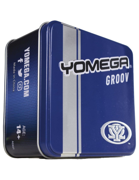 Yoyo Profesional Yomega Groov de Metal - Negro Rojo - 190g Yoyo Profesional Yomega Groov de Metal - Negro Rojo - 190g