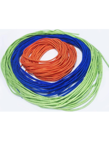 Cuerdas de Diábolo MAGICYOYO 12 Piezas 1.5m Nylon Coloridas