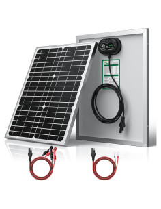 Cargador Solar Mantenedor SUNER POWER 20W 12V MPPT