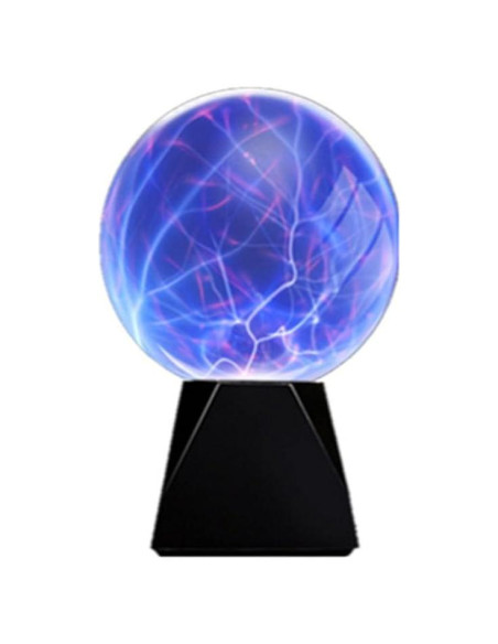 Bola de Plasma Activada por Tacto y Sonido Pelddy 10.16 cm Bola de Plasma Activada por Tacto y Sonido Pelddy 10.16 cm