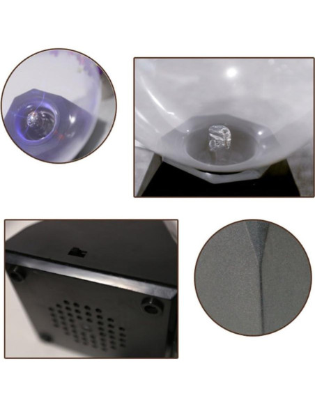 Bola de Plasma Activada por Tacto y Sonido Pelddy 10.16 cm Bola de Plasma Activada por Tacto y Sonido Pelddy 10.16 cm