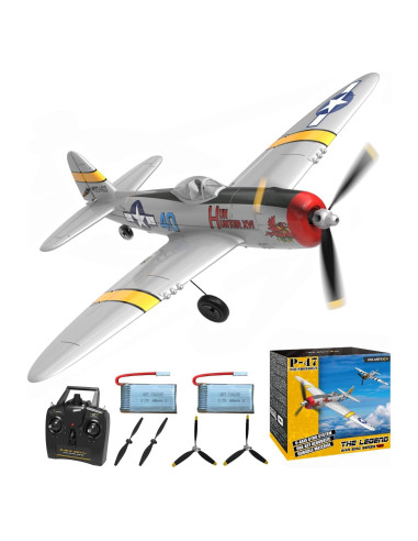 Avión RC RCSHOBBY P-47 Thunderbolt 2.4GHz Listo para Volar