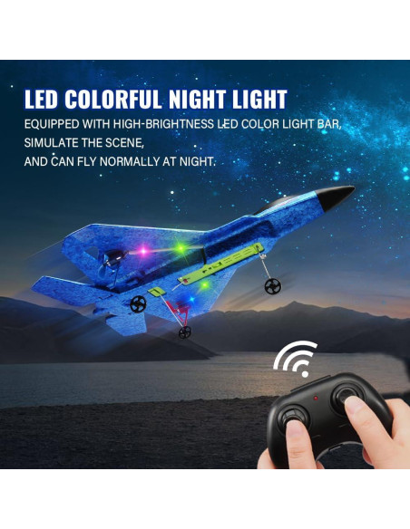 Avión RC RoofWorld F-22 Raptor 32cm Control Remoto Avión RC RoofWorld F-22 Raptor 32cm Control Remoto