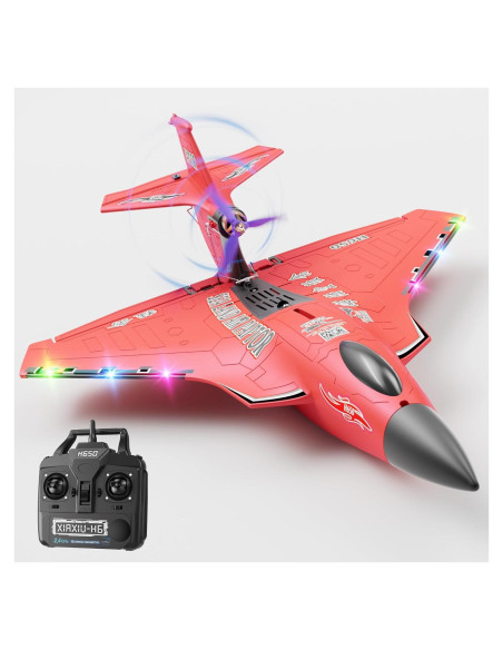 Avión RC Anfibio Rumdout H650 6 Canales Rojo Avión RC Anfibio Rumdout H650 6 Canales Rojo