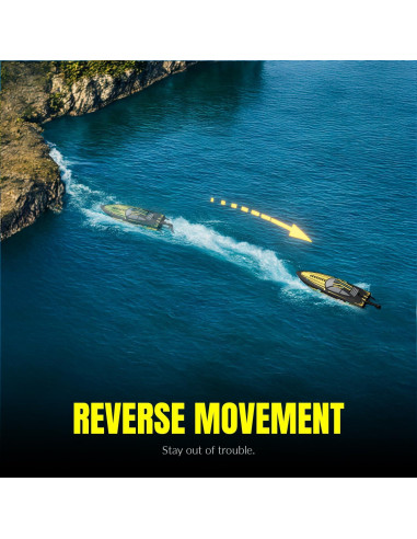 Barco RC VOLANTEXRC Amarillo 48.3 km/h 2 Baterías Recargables
