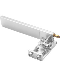 Timón de Aluminio para Barco RC Vgoohobby 75mm y 95mm 2