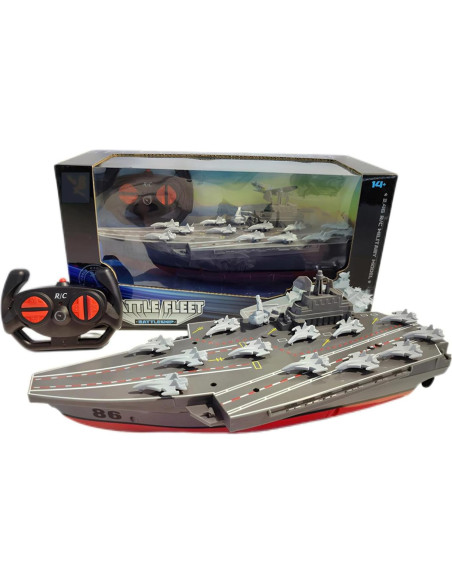 Barco de Guerra RC Ssccgym 31x12x8cm 10km/h 4WD para Niños Barco de Guerra RC Ssccgym 31x12x8cm 10km/h 4WD para Niños