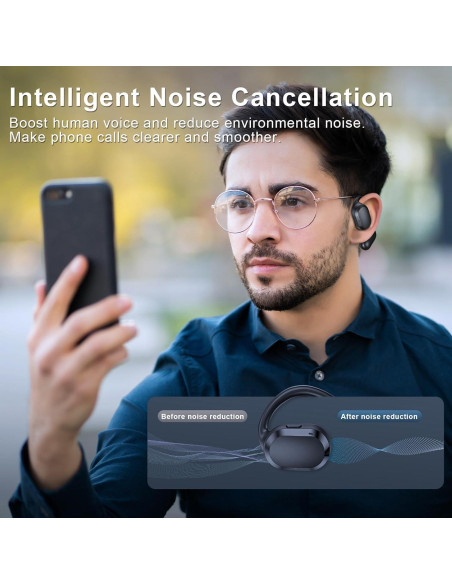 Auriculares TTQ Inalámbricos Bluetooth 5.3 IPX7 36H Deportivos Auriculares TTQ Inalámbricos Bluetooth 5.3 IPX7 36H Deportivos