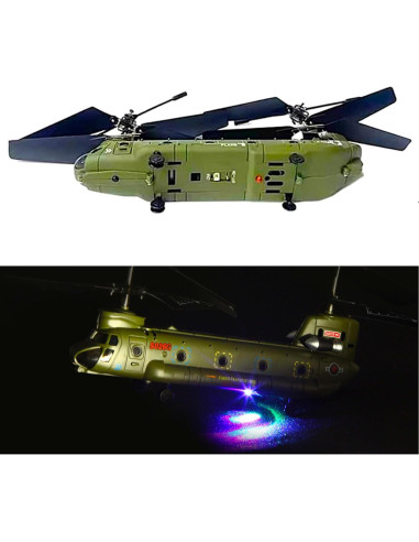 Helicóptero RC POCO DIVO Chinook CH-47 10.4" Carga Militar