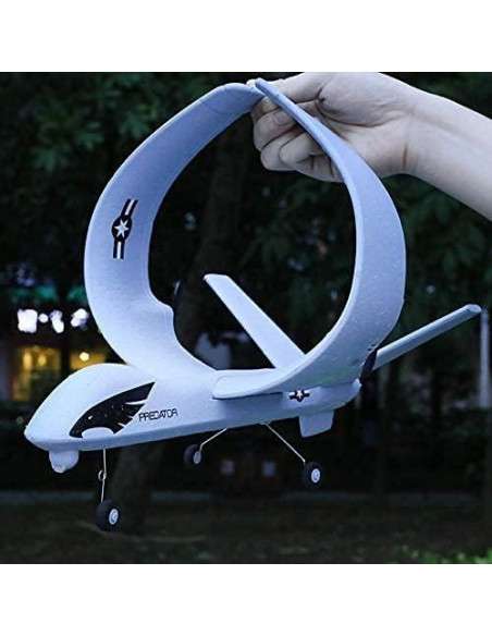 Avión RC Predator 2.4GHz 2 Canales con Giroscopio 660mm Avión RC Predator 2.4GHz 2 Canales con Giroscopio 660mm