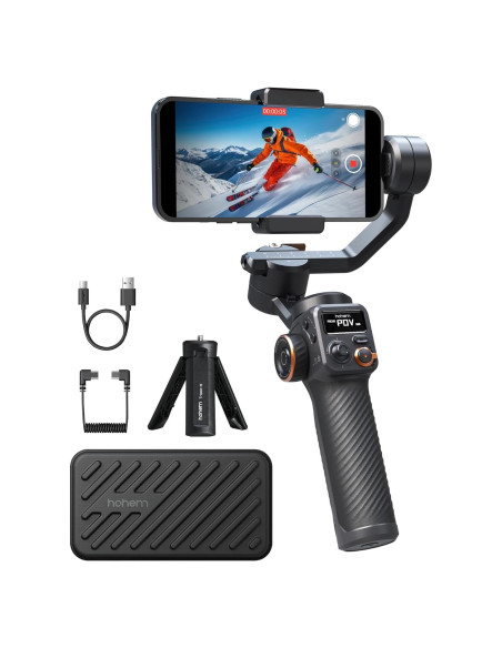 Estabilizador Gimbal Hohem iSteady M6 para Smartphone 3 Ejes Estabilizador Gimbal Hohem iSteady M6 para Smartphone 3 Ejes