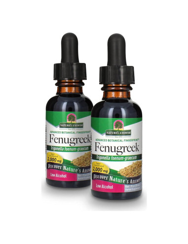 Extracto de Semilla de Fenogreco Nature's Answer 2000mg 60ml x2
