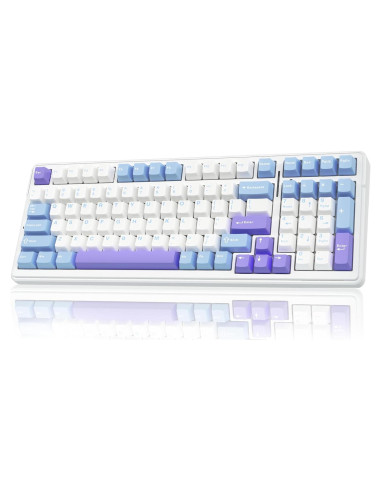 Teclado Mecánico Inalámbrico AULA F99 RGB 99 Teclas