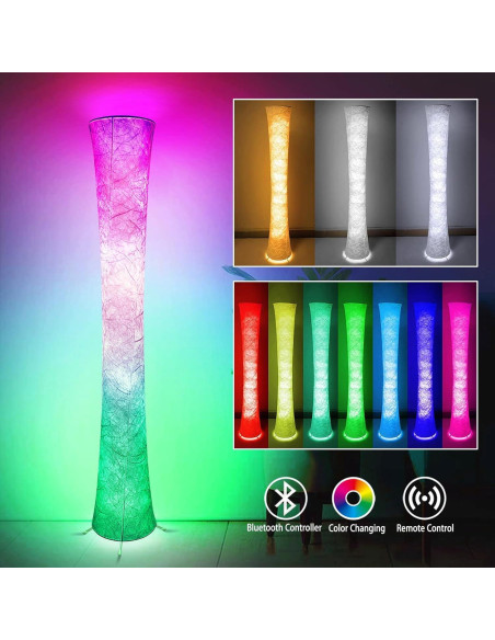 Lámpara de Pie Inteligente LED RGB 158 cm Yinghuochong Lámpara de Pie Inteligente LED RGB 158 cm Yinghuochong