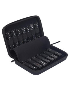Estuche para Cuchillos de Bolsillo HERSENT 14 Ranuras Negro