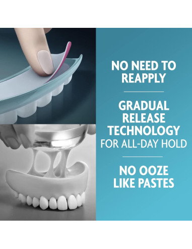 Sellos Adhesivos para Dentaduras Sea Bond Menta Fresca 30 Unidades