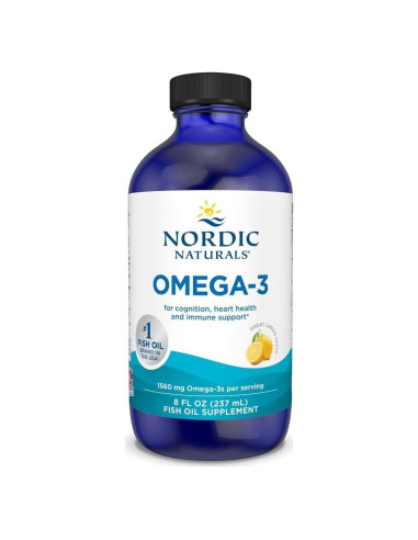 Aceite de Pescado Omega-3 Nordic Naturals 236.6 ml Limón