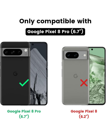 Funda Nillkin para Google Pixel 8 Pro - Protección Mejorada, Negro Funda Nillkin para Google Pixel 8 Pro - Protección Mejorada, Negro
