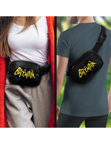 Bolsa de Cinturón Popfunk Batman Classic TV Logo Unisex Bolsa de Cinturón Popfunk Batman Classic TV Logo Unisex