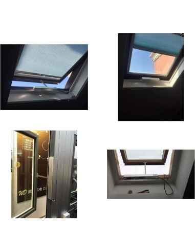 Abridor de Ventana Eléctrico Olideauto SD300 30 cm Gris