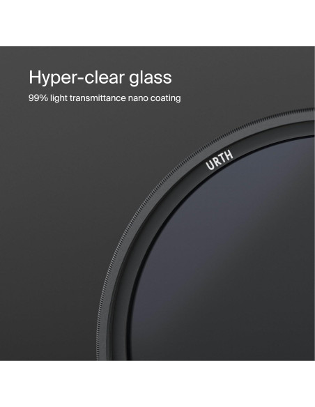 Filtro UV 37mm Urth - Ultra Delgado, 8 Capas de Protección Filtro UV 37mm Urth - Ultra Delgado, 8 Capas de Protección