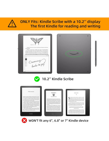 Funda WALNEW para Kindle Scribe 10.2" Mandala con soporte