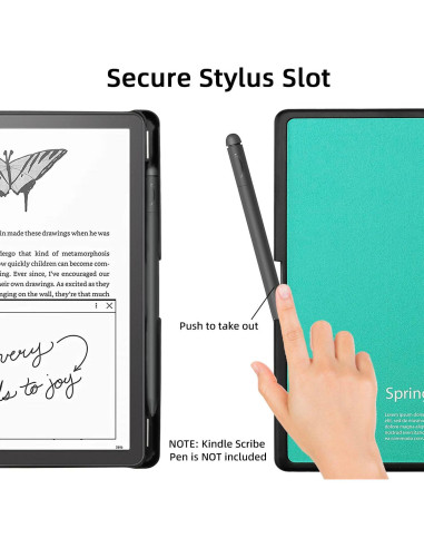 Funda WALNEW para Kindle Scribe 10.2" Mandala con soporte