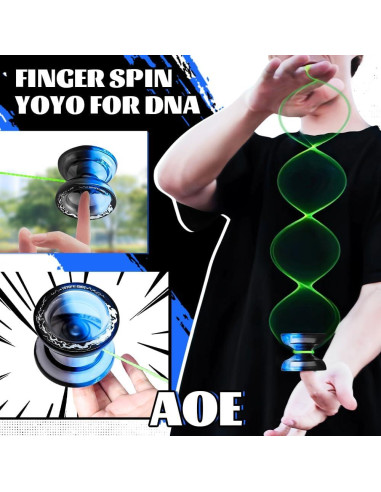 Yoyo Profesional AOE Responsivo para Niños 8-12 Años - Kit Completo