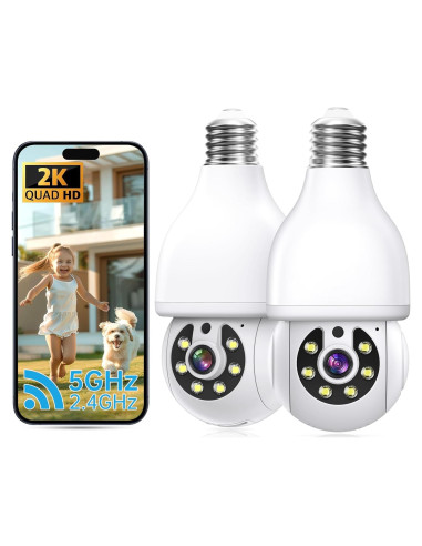 Cámara de Seguridad Inalámbrica NoahTec 2 en 1 3MP 360