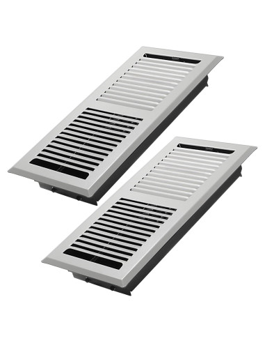 Rejilla de Piso Ajustable Dengyue 10 cm x 25.4 cm - 2 Piezas