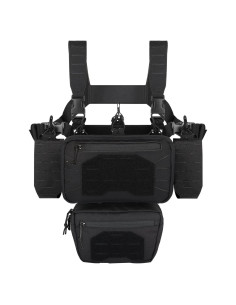 Chaleco Táctico Modular PIKEON Ykd-088 Nylon 1000D Negro