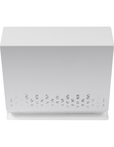 Cubierta de Ventilación 10 cm Vent Systems Acero Galvanizado Blanco