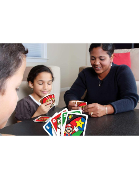 Juego de Cartas UNO Super Mario Mattel en Lata Coleccionable Juego de Cartas UNO Super Mario Mattel en Lata Coleccionable