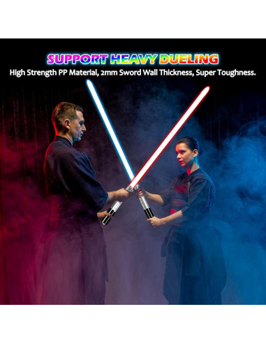 Sable de Luz RGB Force FX 113 cm con 12 Colores y Sonido