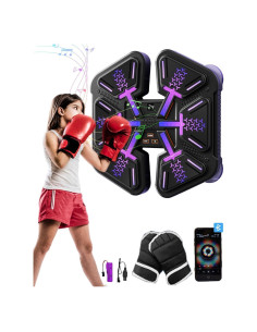Máquina de Boxeo Inteligente LITTCO con Guantes y Bluetooth
