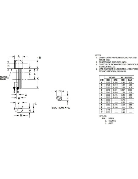 10 Transistores JFET J310 N-Channel TO-92 100MHz 60mA 10 Transistores JFET J310 N-Channel TO-92 100MHz 60mA